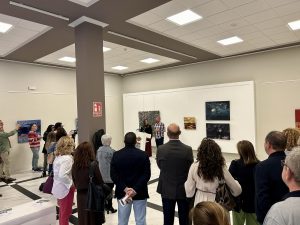 Inaugurada la exposición de pintura de Ignacio Belda